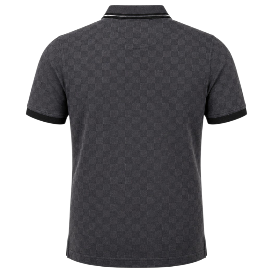 Pringle Benjamin Golfers In Charcoal Jacquard PR112095.