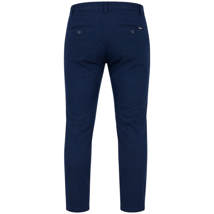 Carducci Mens Tailored Fit Chinos Arona Navy C328-600-2.