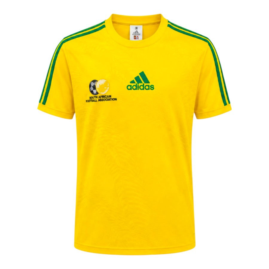 Bafana Bafana Unisex T Shirts 2010 Retro Yellow/Green