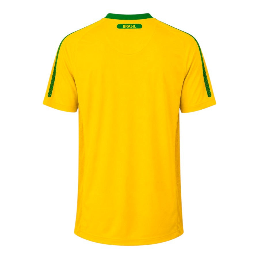 Nike Brazil 2010 World Cup Home Football T Shirt Jersey Yellow