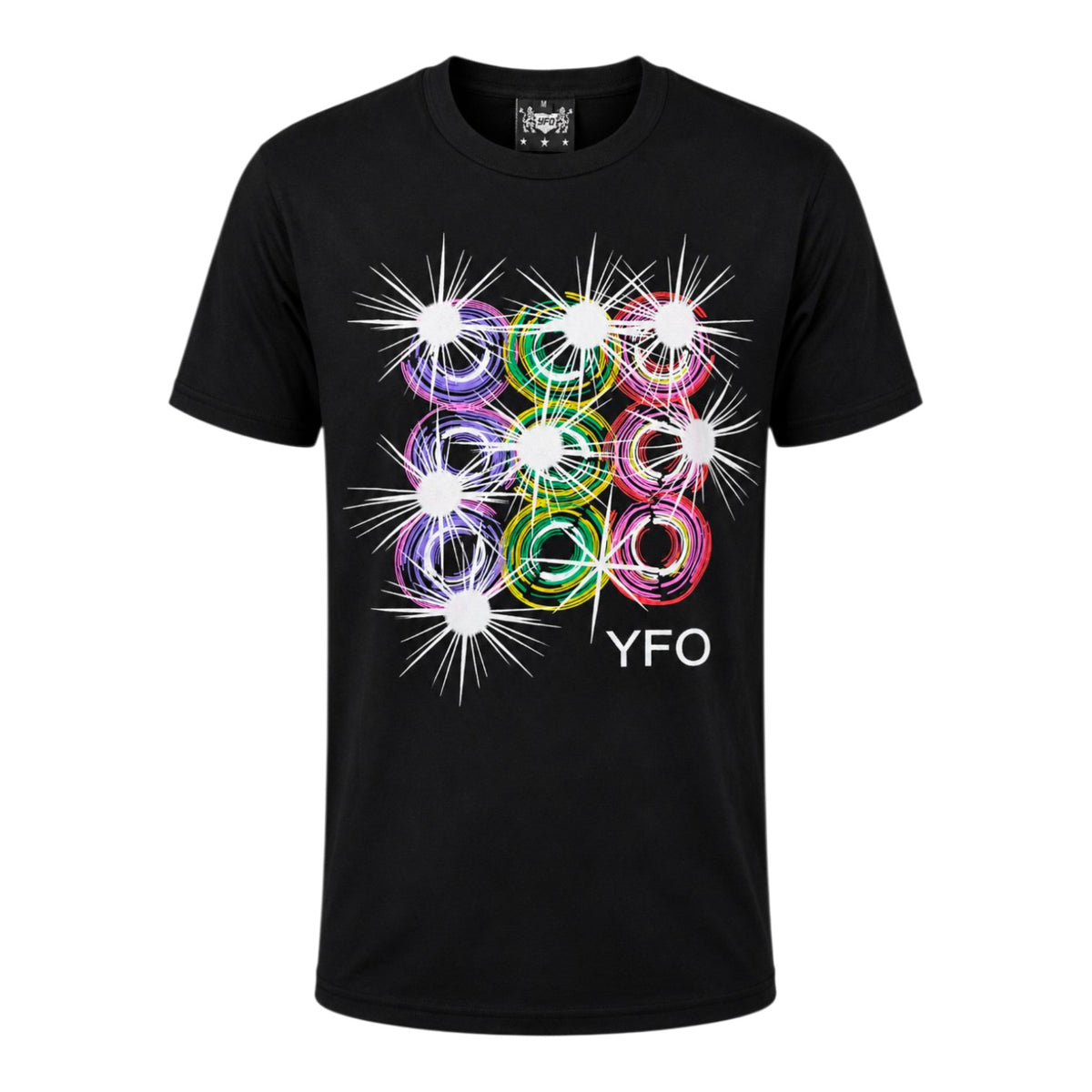 Men's Muscle T Shirts Black Multi