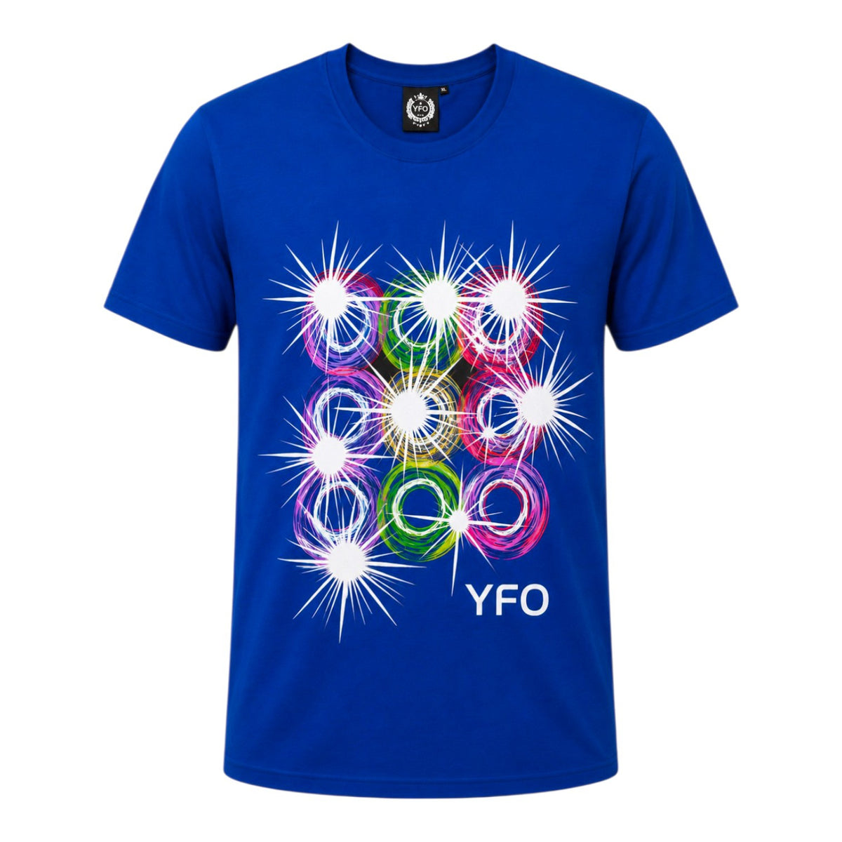 Men's Muscle T Shirts Blue Multi