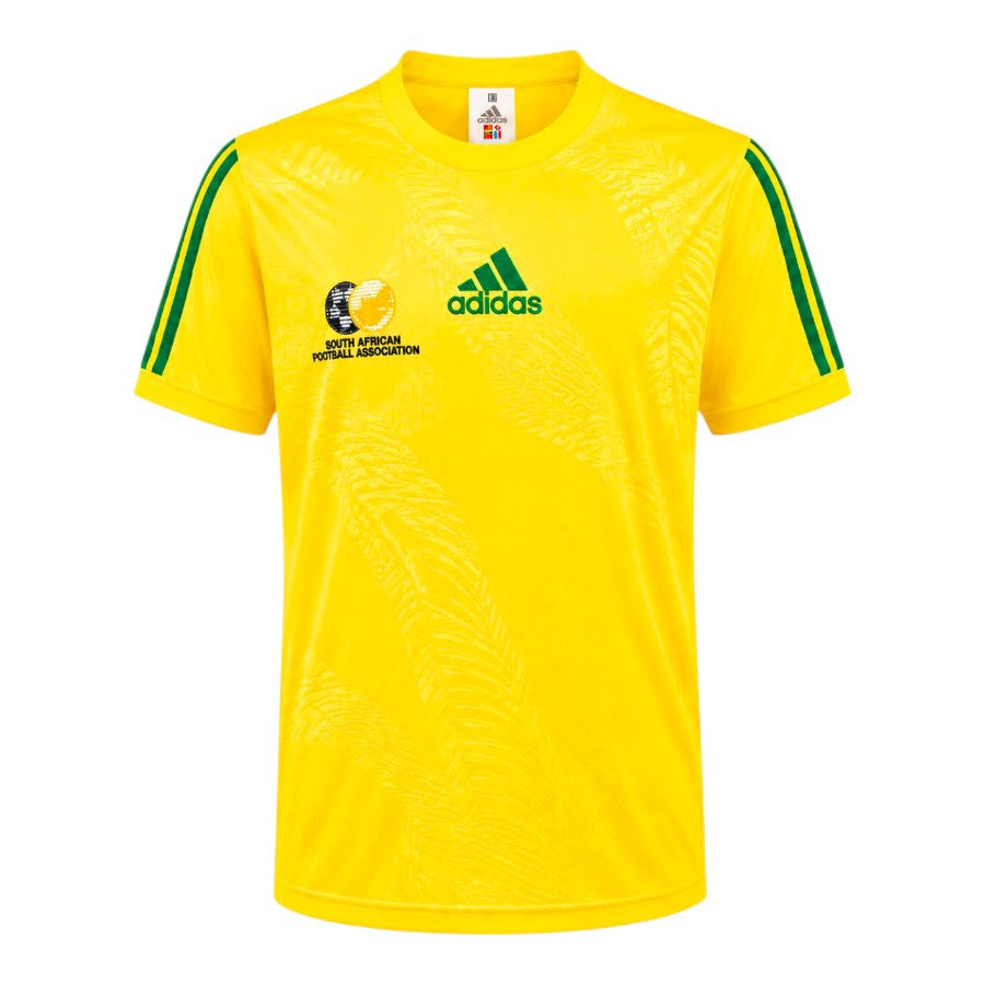 Bafana Bafana Unisex T Shirts 2010 Retro Yellow/Green