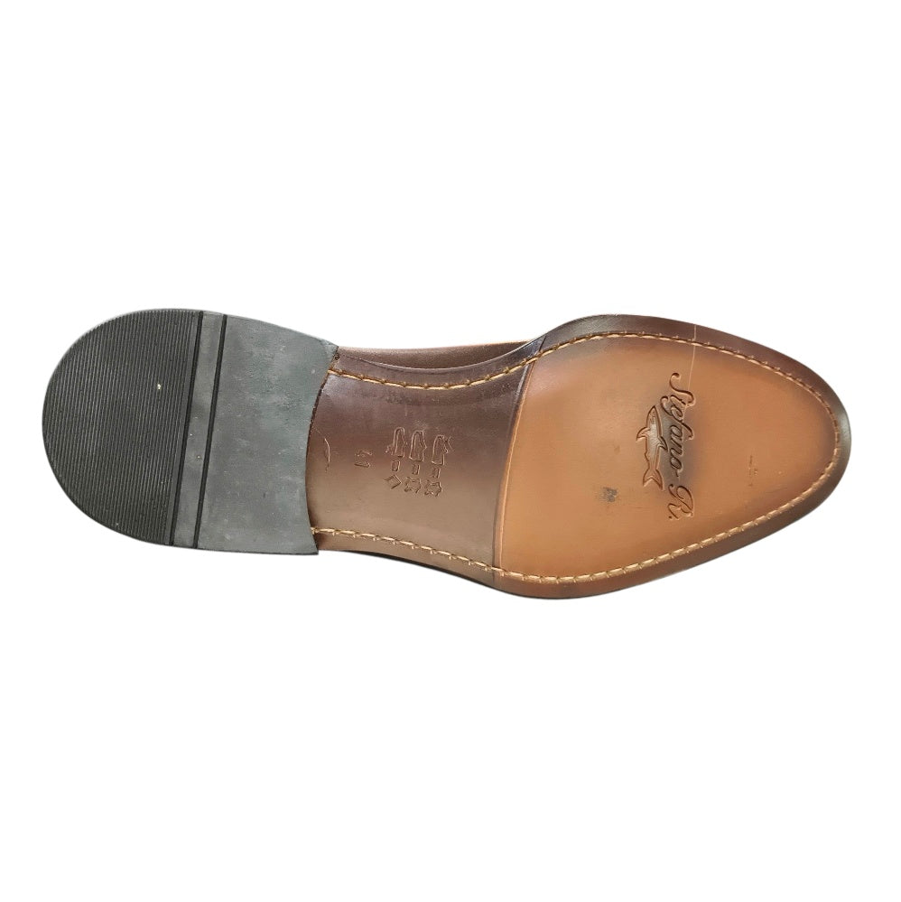 Stefano R Men's Brown Leather Oxford Shoes