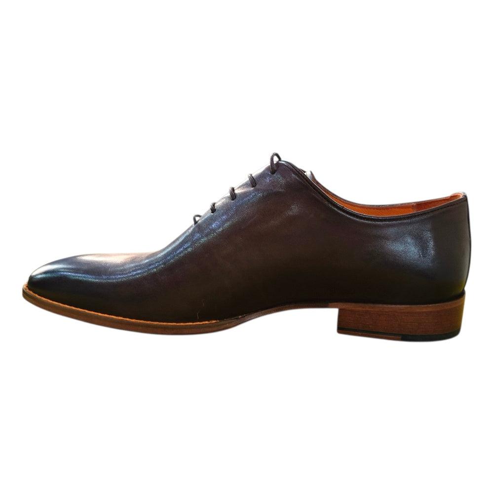 Stefano R. Men's Premium Leather Oxford Dress Shoes In Dark Brown – X-223.