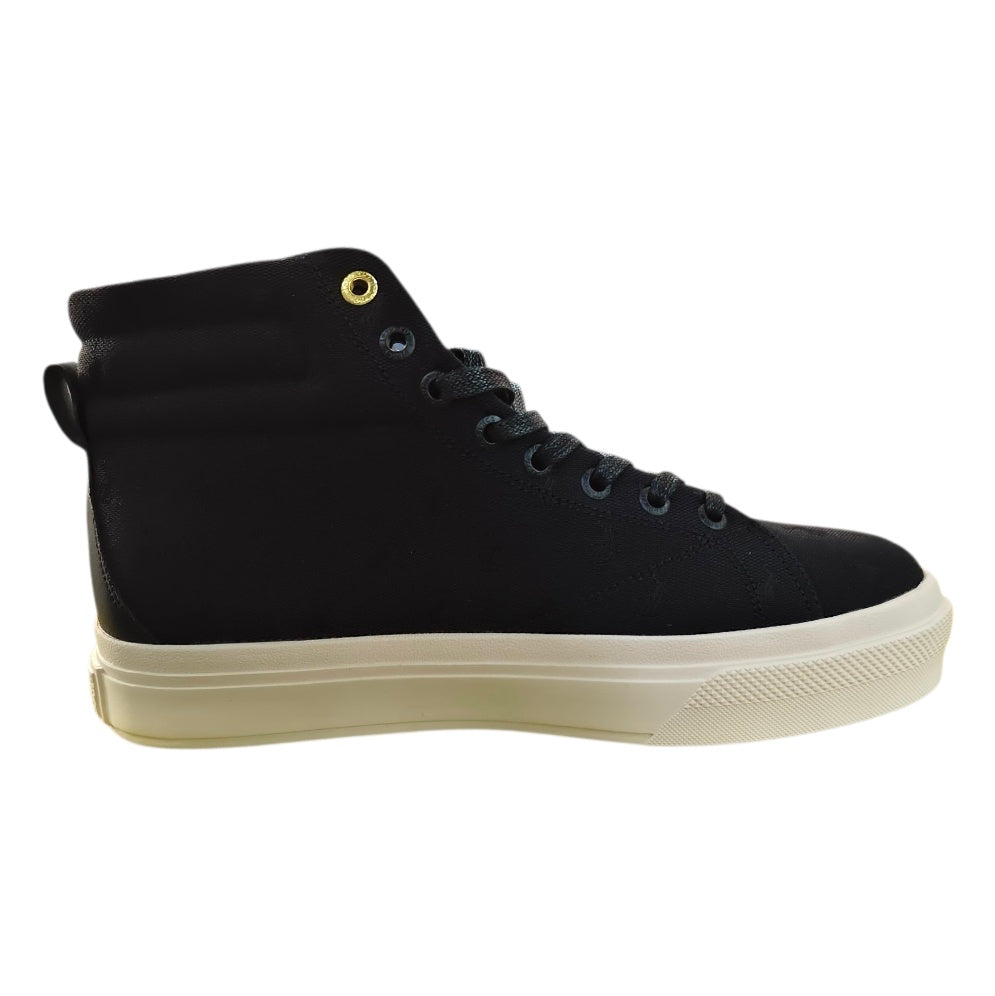 Polo Men's Monogram High Top Sneaker Black
