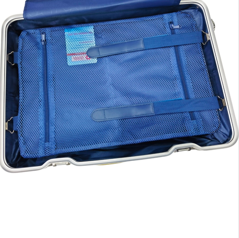 Lumin 55Cm Suitcase Silver 1801
