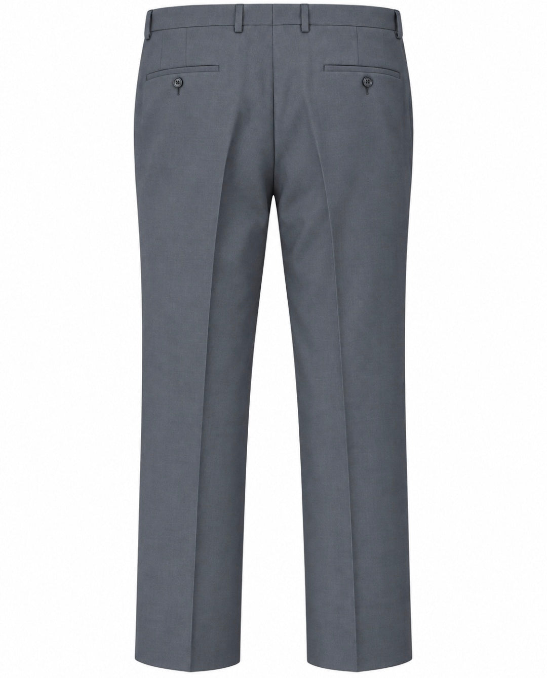 Konzzi Men’s 2-Piece 100% Wool Suit – Grey