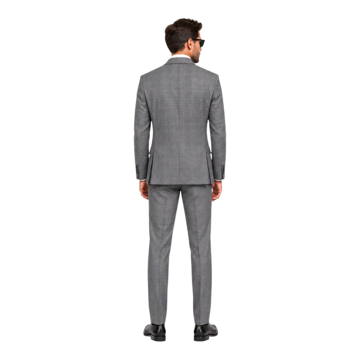 Carlo Galucci Averado Grey Check Suit