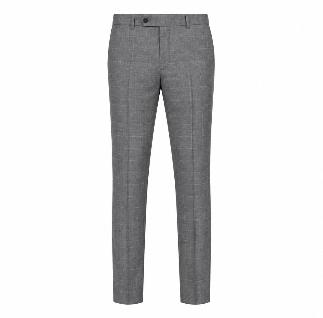 Carlo Galucci Averado Grey Check Suit
