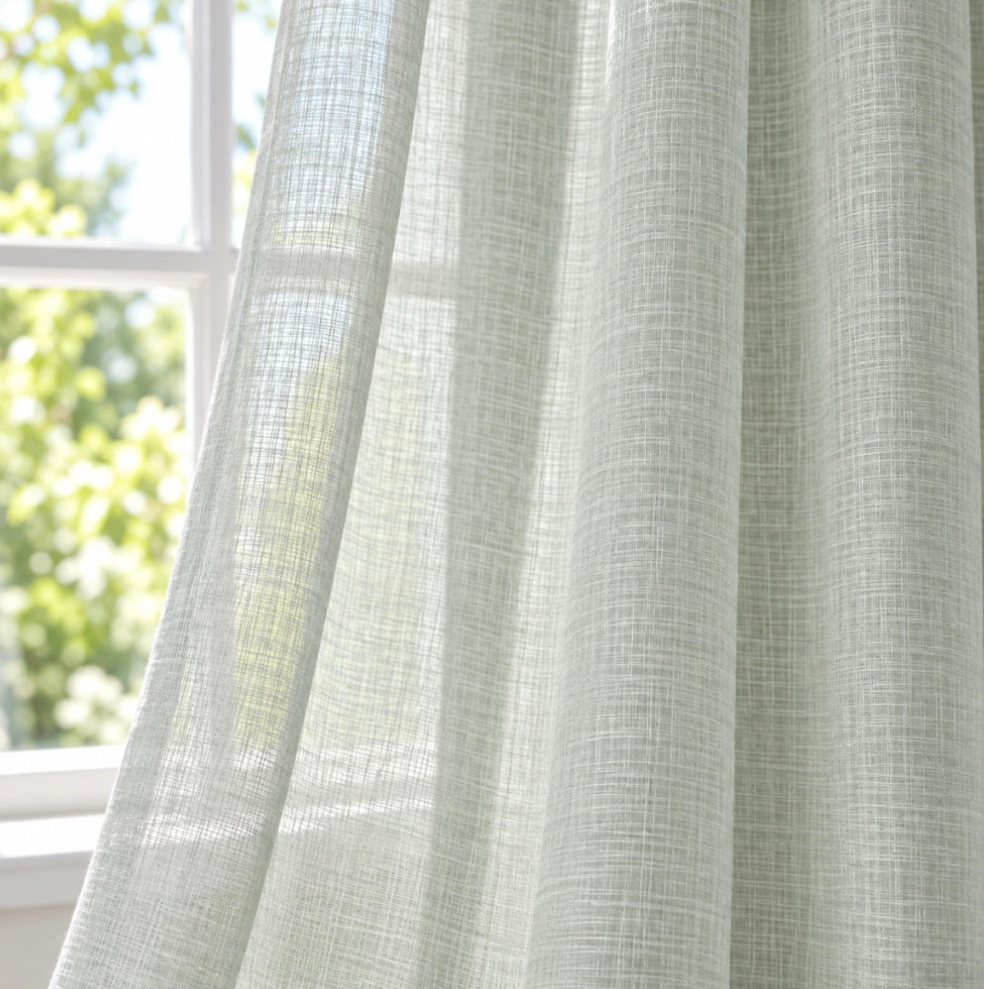 Fabric Verdi Plain Voile Fawn 280 cm