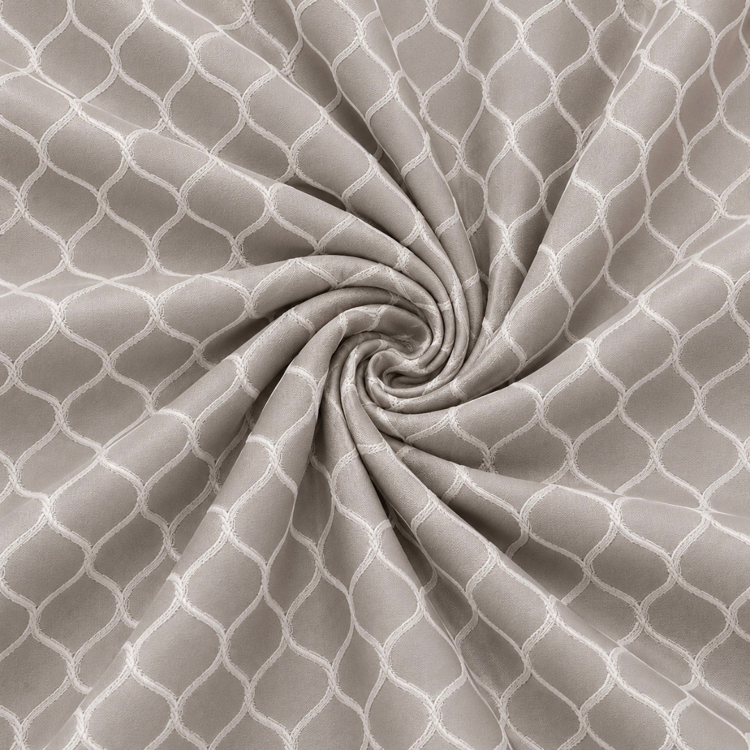 Curtaining Fabric Polyester Lattice F3412 280 cm