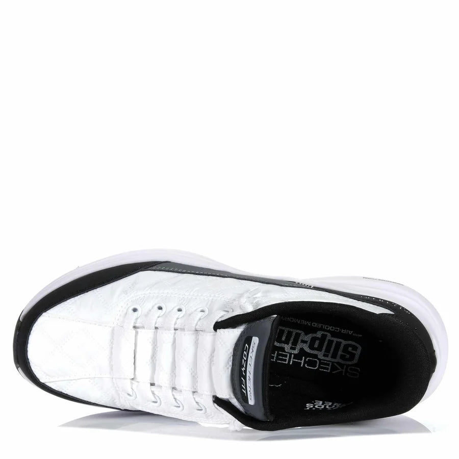 Skechers Women's Vapor Foam Contour Foam-White/Black 150404