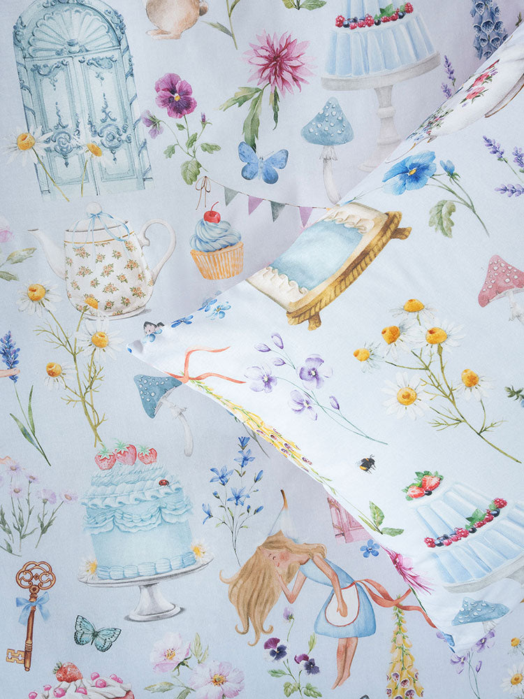 Linen House Bluebell Magic Meadow Duvet Cover Set
