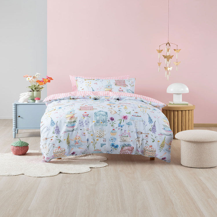 Linen House Bluebell Magic Meadow Duvet Cover Set