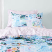 Linen House Multi Palm Paradise Duvet Cover Set