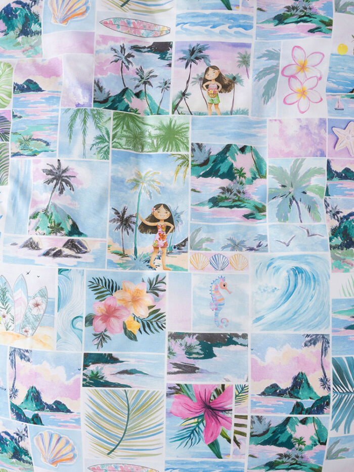 Linen House Multi Palm Paradise Duvet Cover Set