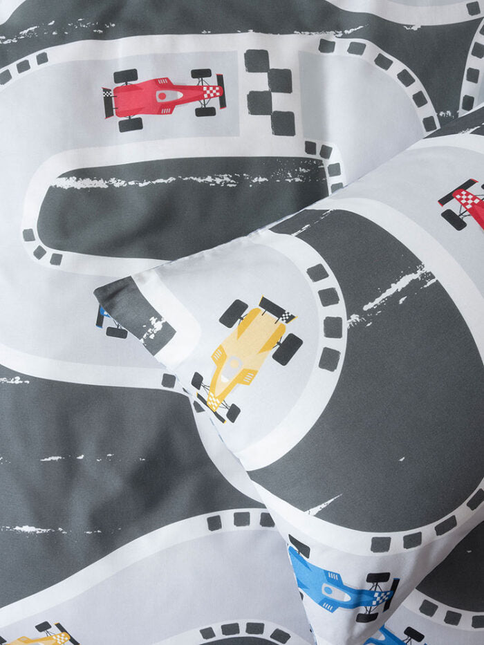 Linen House Speed Racer Smoke Duvet Cover Set