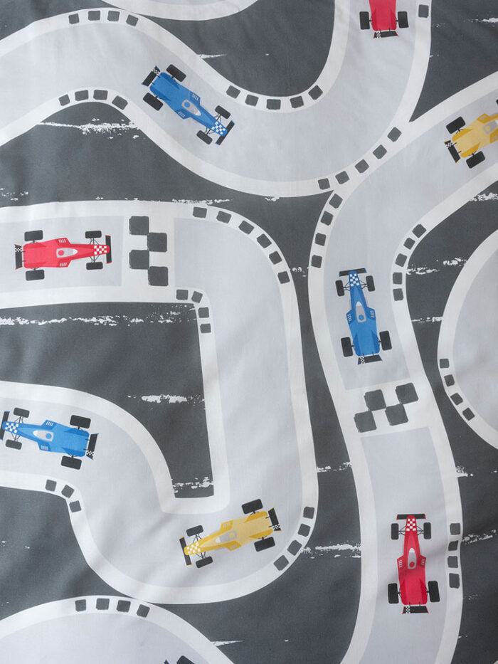 Linen House Speed Racer Smoke Duvet Cover Set