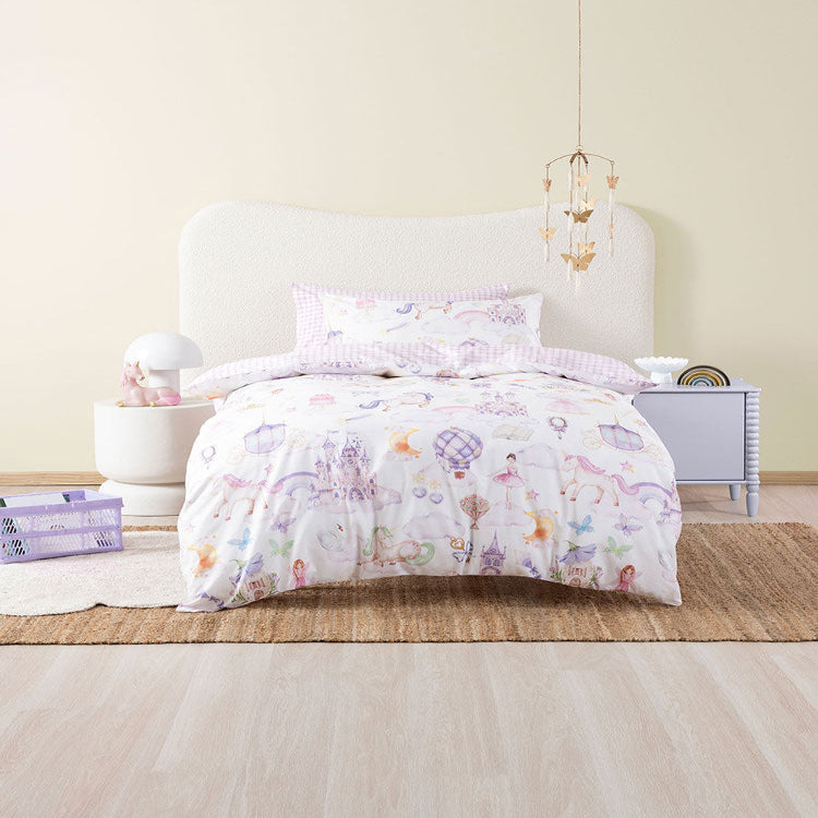 Linen House Unicorn Stardust Multi Duvet Cover Set