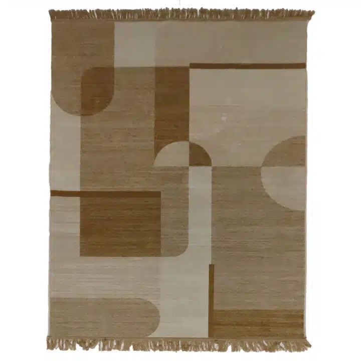 Fotakis Star Silkie Rug Beige and Cream 133X190cm