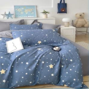 Kids Club Starry Nights Duvet Covers Set.