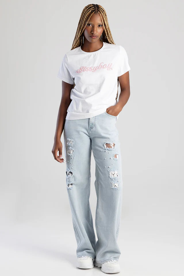 Sissy Boy Living For This T-Shirt White