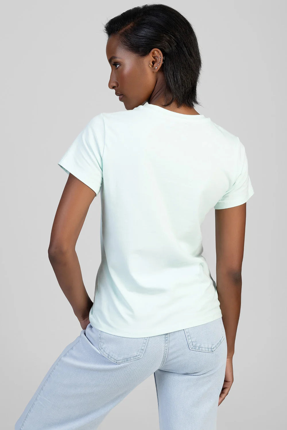 Sissy Boy Ladies Total Diva Regular T-shirt-Mint T33405