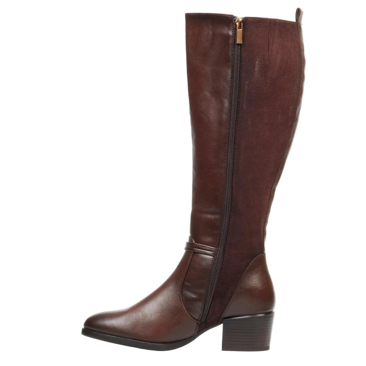 Butterfly Ladies High Boots Tacoma 2 In Chocolate.