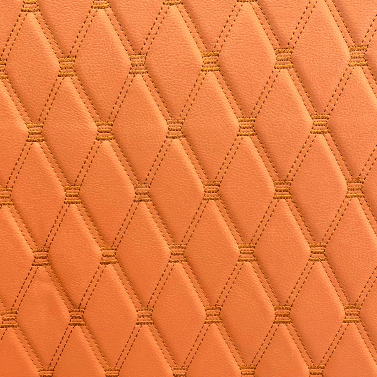 Bently Vinyl Car Fabric Diamond Tan/Tan 140 cm.