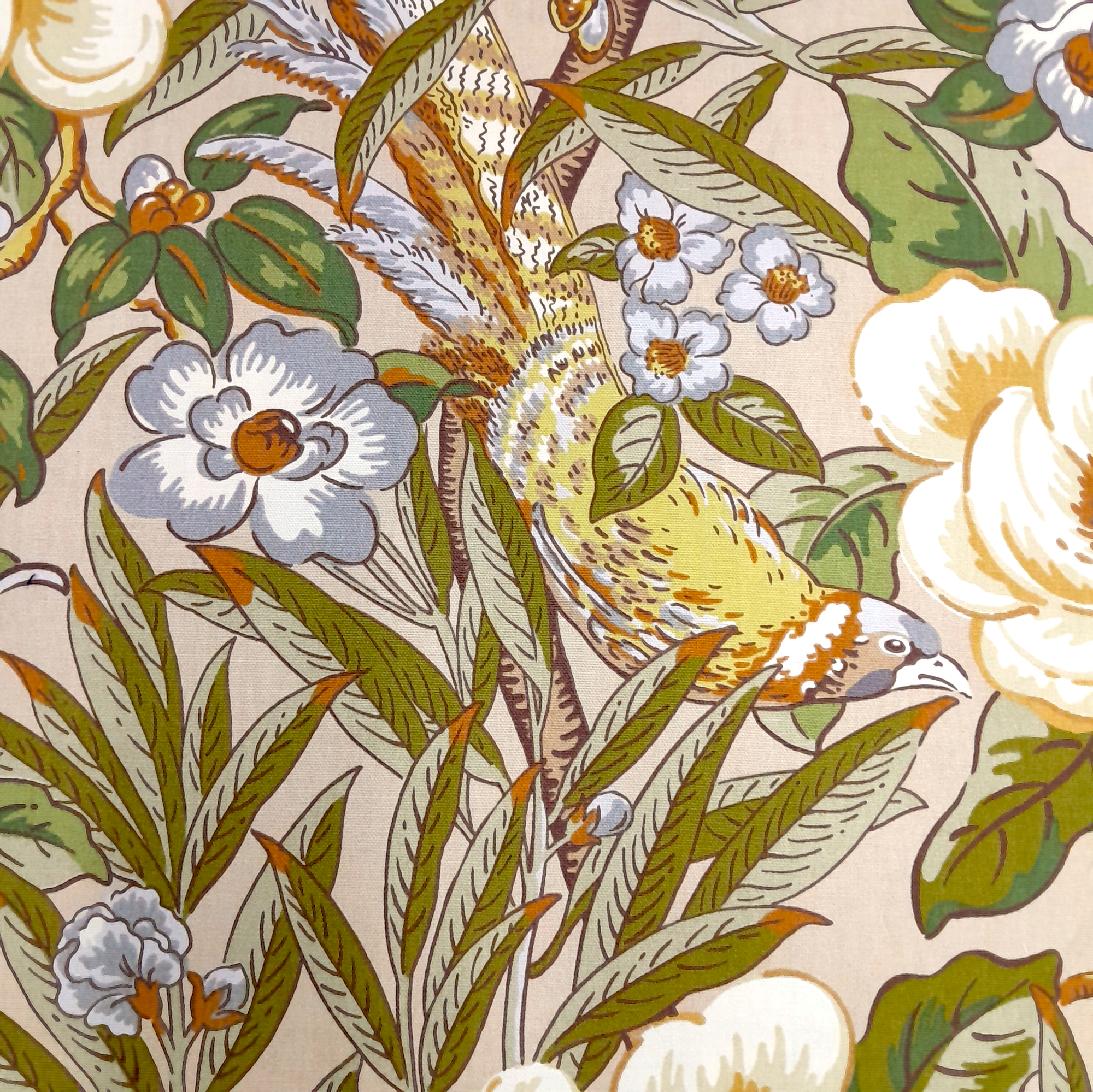 Printed Cotton Fabric Tree Ton Oasis  140 cm