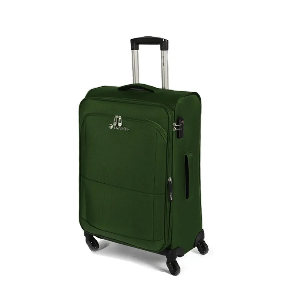 Travelite Flash Trolley Case In Green TV00015GRNN.