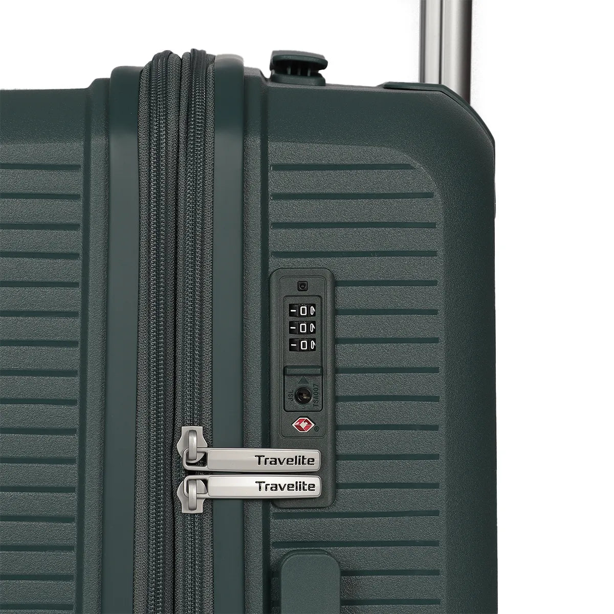 Travelite FIJI Cabin Case In Dark Green  TV00554B.