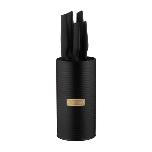 Typhoon Otto Black Knife Block TY1401238