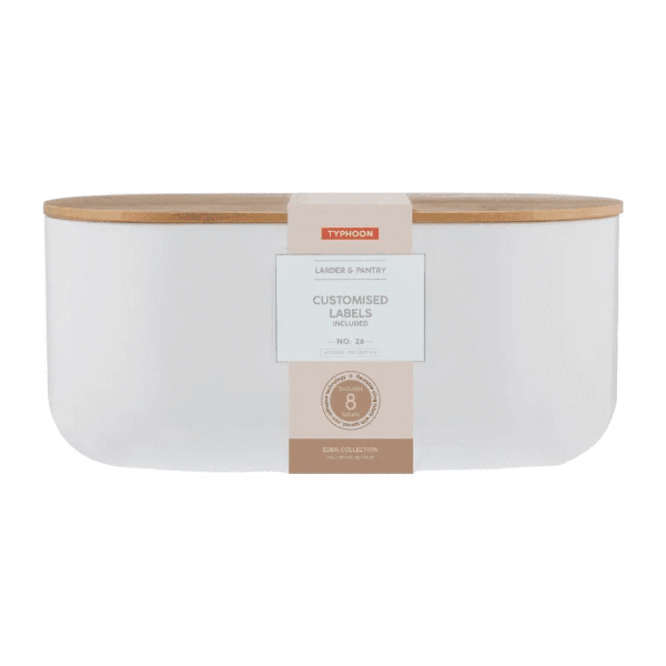 Typhoon Eden Bread Bin With Reusable Labels TY1402042