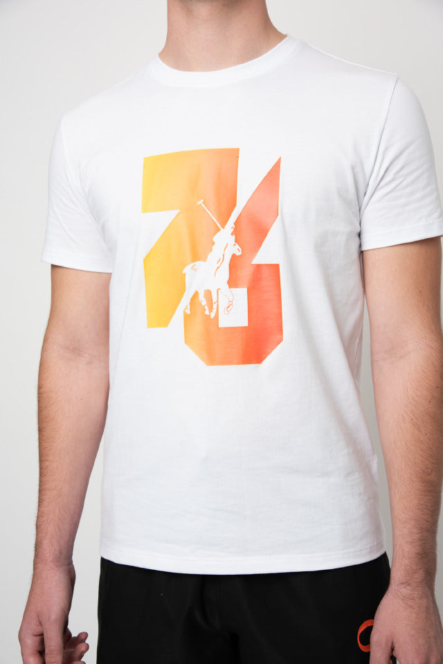 Polo Sport Gradient Tee White
