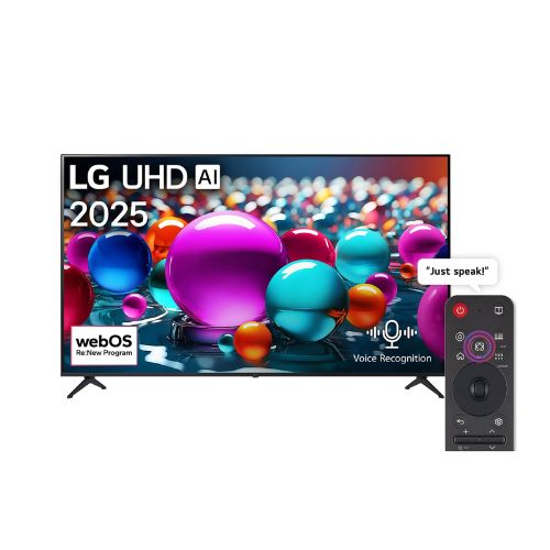 LG  75 inch LG UHD AI UA854K Smart TV AI Magic Remote HDR10 webOS25 2025 75UA85006LA