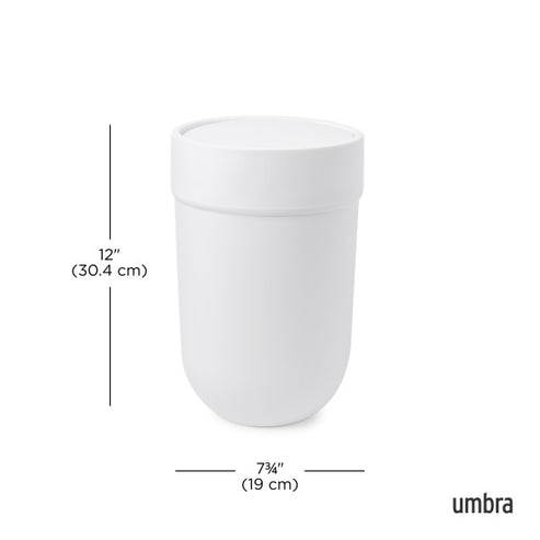 Umbra Touch Can With Lid White 6L UMB023269660