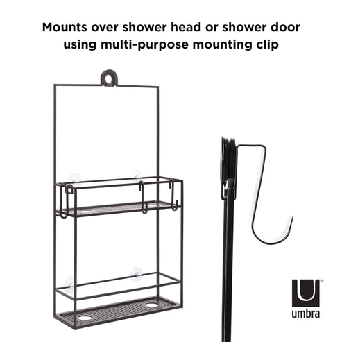 Umbra Cubiko Shower Caddy Black UMB023461040.