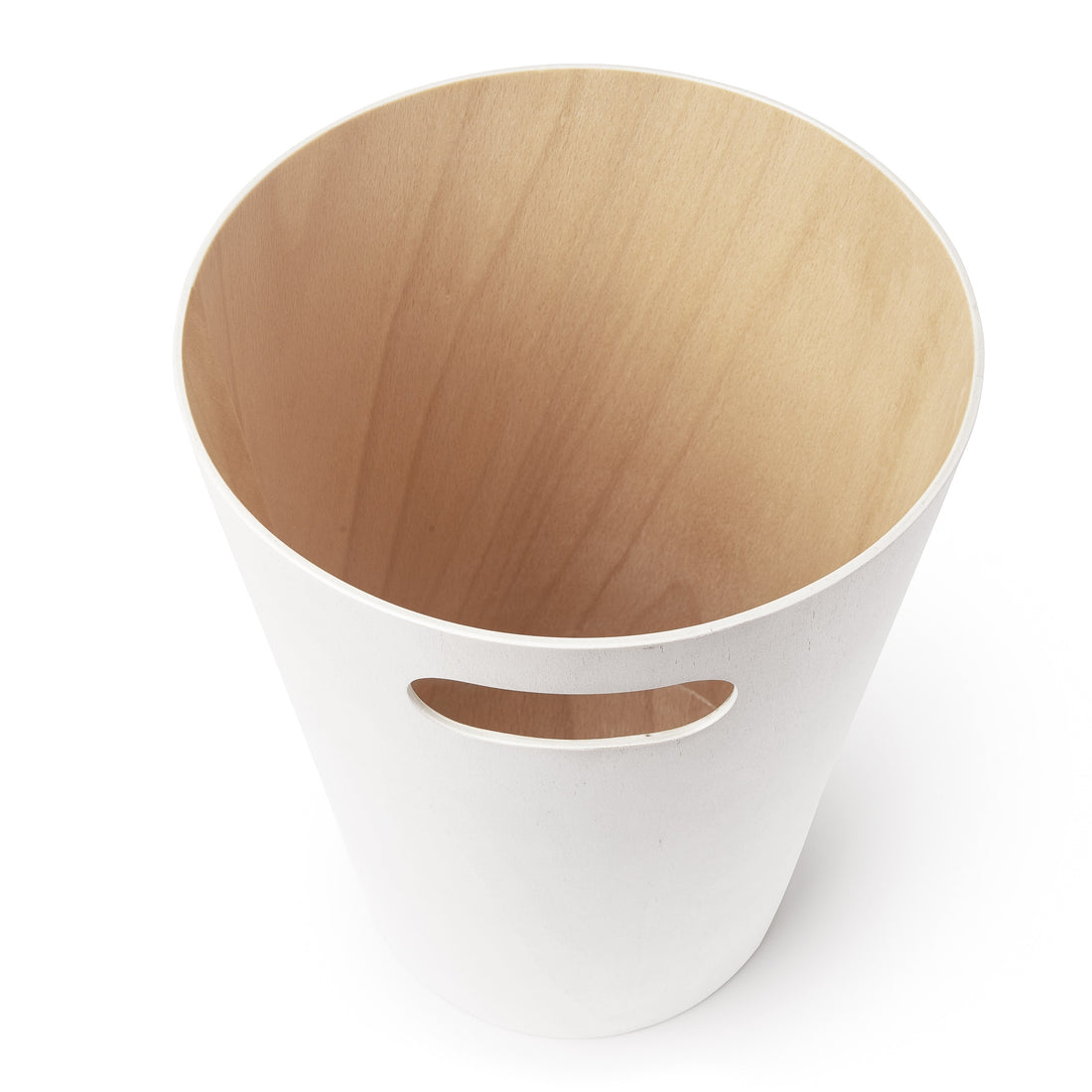Umbra Woodrow Can White And Natural 7.5L UMB082780668.
