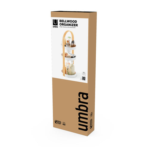 Umbra Bellwood Organizer White & Natural UMB1015098668