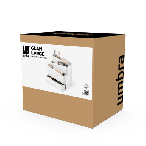 Umbra Glam Organizer Large White & Grey UMB1019198910