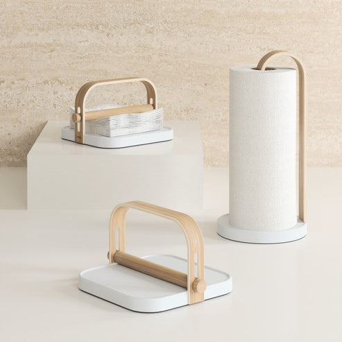Umbra Bellwood Paper Towel Holder White&Natural UMB1022331668