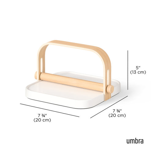 Umbra Bellwood Napkin Holder White & Natural UMB1022631668.