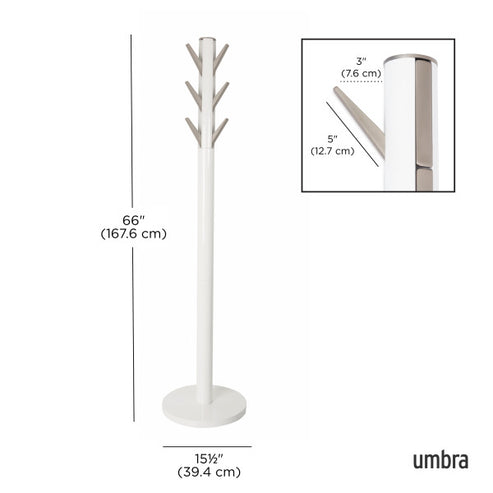 Umbra Flapper Coat Rack White UMB320361660.