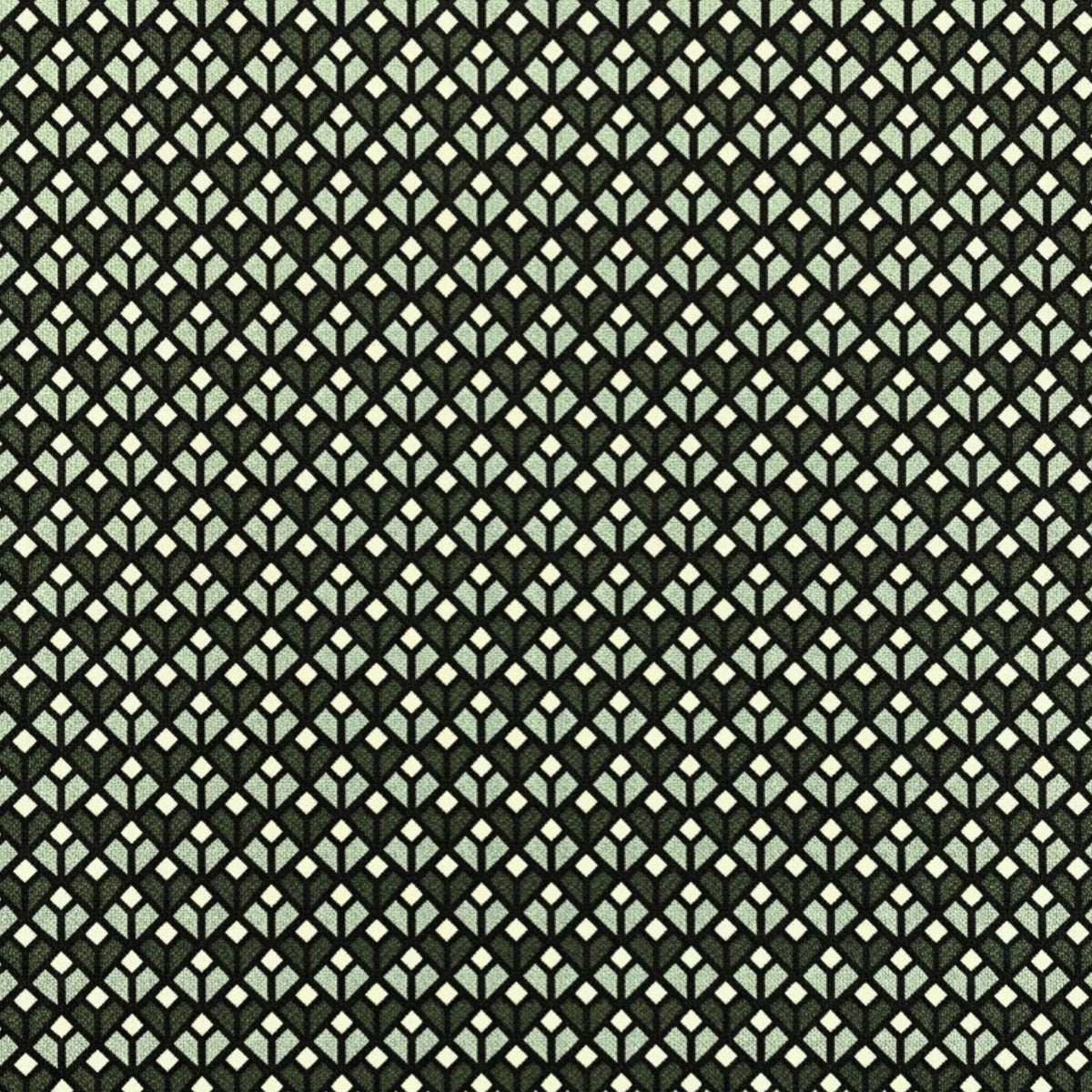Polo Mens Micro Geo Print Shirt In Green 0070640