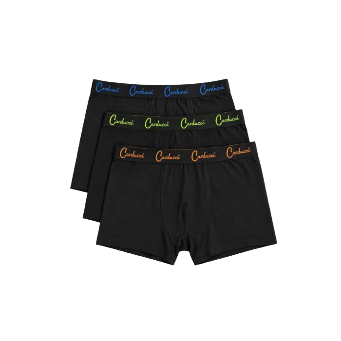 Carducci Essenza 3Pk Boxers -Black Neon CU104-45-226.