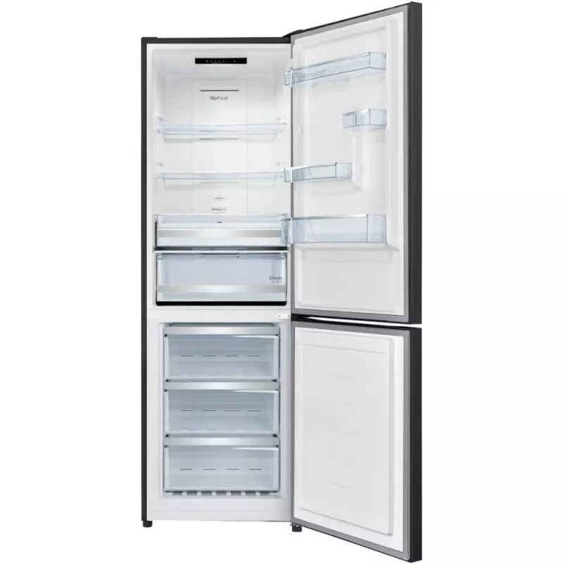 Beko 317 Litre Fridge freezer – Dark Inox BRCNO322B.