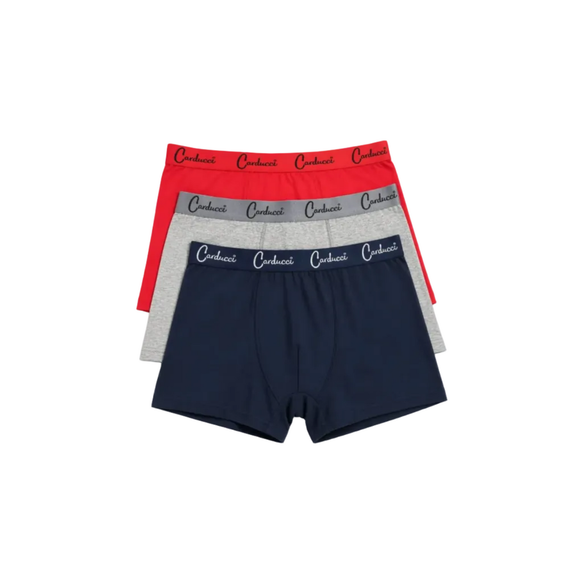Carducci Essenza 3Pk Boxers -Red/Grey/Navy CU103-45-226
