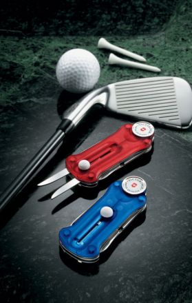 Victorinox Golf Tool Transparent Blue 91mm V0.7052.T2